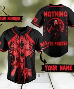 Sleep Token Nothing Lasts Forever Custom Baseball Jersey