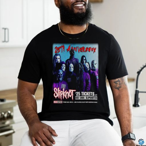 Slipknot North American Shows The 25th Anniversary Album Slipknot On June 26 29th 2024 shirt