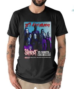 Slipknot North American Shows The 25th Anniversary Album Slipknot On June 26 29th 2024 shirt