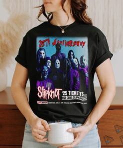 Slipknot North American Shows The 25th Anniversary Album Slipknot On June 26 29th 2024 shirt