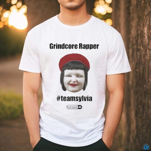 Slyvdream Grindcore Rapper Teamsylvia Shirt
