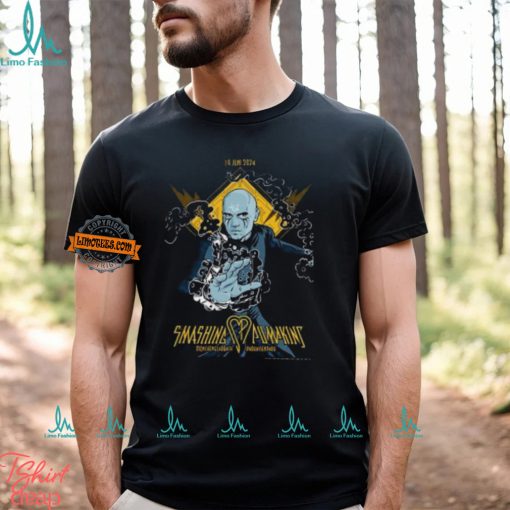 Smashing Pumpkins Merch Limited Poster For Show At Sparkassen Park In Mochengladbach DE On June 19th 2024 Unisex T Shirt