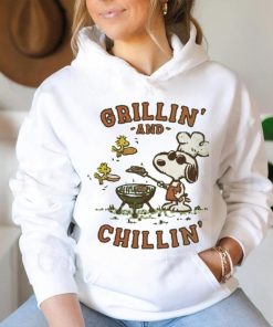 Snoopy And Woodstock Grillin And Chillin T shirt