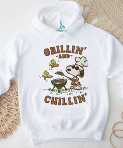 Snoopy And Woodstock Grillin And Chillin T shirt