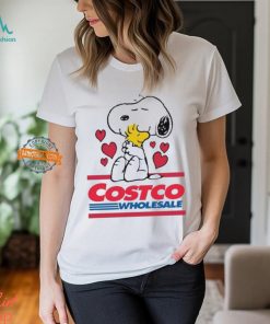 Snoopy And Woodstock Loves Costco Wholesale Logo Shirt