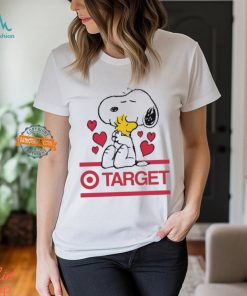 Snoopy And Woodstock Loves Target Logo Shirt