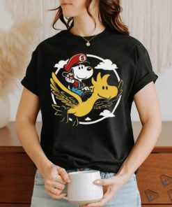 Snoopy And Woodstock Super Beagle Bros Video Game Adventure Dog shirt
