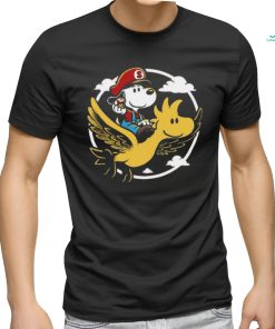 Snoopy And Woodstock Super Beagle Bros Video Game Adventure Dog shirt