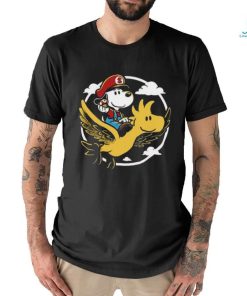 Snoopy And Woodstock Super Beagle Bros Video Game Adventure Dog shirt