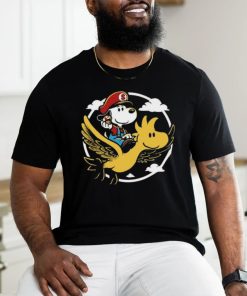 Snoopy And Woodstock Super Beagle Bros Video Game Adventure Dog shirt