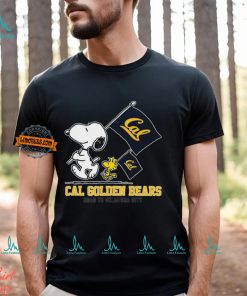 Snoopy California Golden Bears Road To Oklahoma City flag shirt