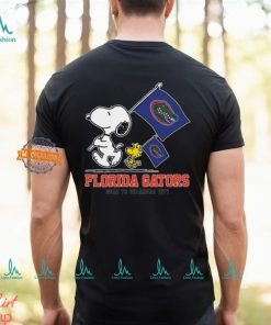 Snoopy Florida Gators Road To Oklahoma City flag shirt