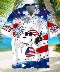 Snoopy Happy 4th Of July 2024 Hawaiian Shirt