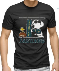 Snoopy Joe Cool And Woodstock The Jacksonville Jaguars T shirt