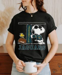 Snoopy Joe Cool And Woodstock The Jacksonville Jaguars T shirt