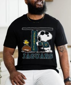 Snoopy Joe Cool And Woodstock The Jacksonville Jaguars T shirt