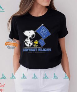 Snoopy Kentucky Wildcats Road To Oklahoma City flag shirt