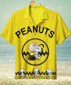 Snoopy Peanuts Charlie Brown Button Down Hawaiian Shirt