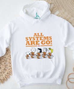 Snoopy Peanuts NASA all systems are go shirt