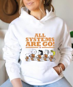Snoopy Peanuts NASA all systems are go shirt