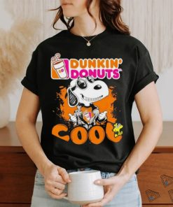Snoopy and Woodstock cool Dunkin’ Donuts logo 2024 shirt