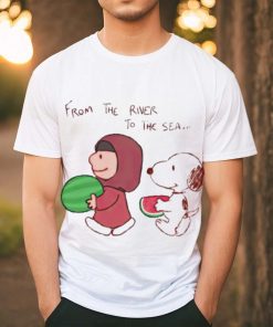 Snoopy from the river to the sea shirt