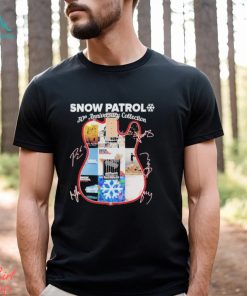 Snow Patrol 30th anniversary Collection Guitar Signatures Shirt