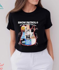 Snow Patrol 30th anniversary Collection Guitar Signatures Shirt