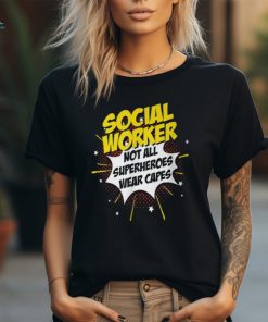 Social Worker Superhero Product Comic Idea T Shirt