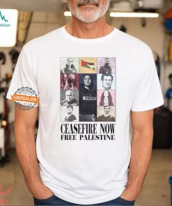 Solongliz Ceasefire Now Free Palestine Shirt