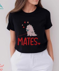 Soul Mates Cute Dinosaur Valentine's Day Matching Couples Men's T shirt