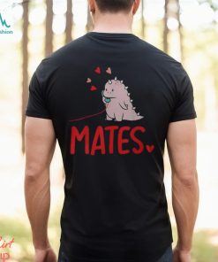 Soul Mates Cute Dinosaur Valentine's Day Matching Couples Men's T shirt