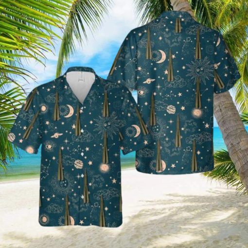 Soviet Missile R7 ICBM Ship Rocket Hawaiian Shirt For Men Women Summer