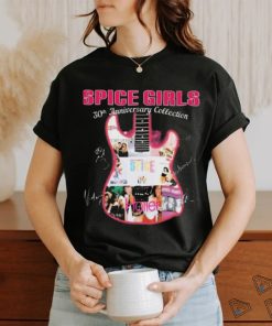 Spice Girls 30th Anniversary Collection Fan Guitar Signatures shirt
