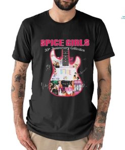 Spice Girls 30th Anniversary Collection Fan Guitar Signatures shirt