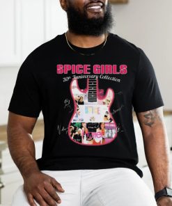 Spice Girls 30th Anniversary Collection Fan Guitar Signatures shirt
