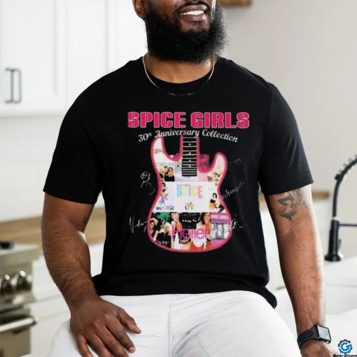Spice Girls 30th Anniversary Collection Fan Guitar Signatures shirt