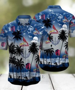 St.louis Sports Palm Tree Summer Hawaiian Shirt