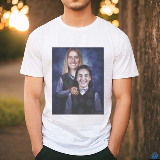 Step Sisters Caitlin Clark And Kate Martin Shirt Friendship Step Brothers Unisex T Shirt