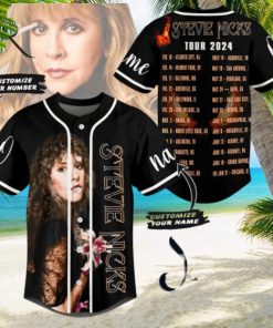 Stevie Nicks Tour 2024 Custom Baseball Jersey