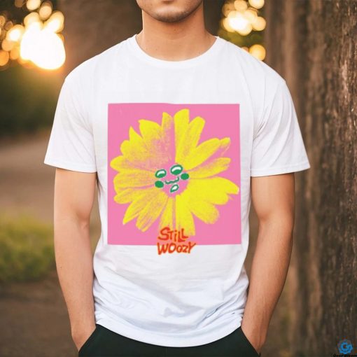 Still Woozy Flower Face T Shirt