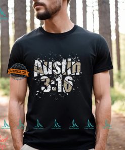 Stone Cold Steve Austin 316 Shattered Black T shirt