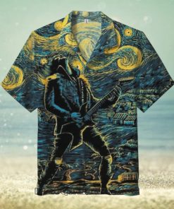 Stranger Things Eddie Munson Starry Night Hawaiian Shirt