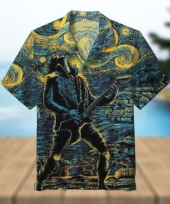 Stranger Things Eddie Munson Starry Night Hawaiian Shirt