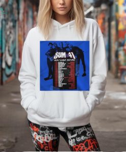 Sum 41 Rock Band UK EU Summer Festivals 2024 T Shirt