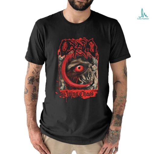 Sumerian Records  Oceano Merch Living Chaos’ Album Art Short Sleeve Shirt