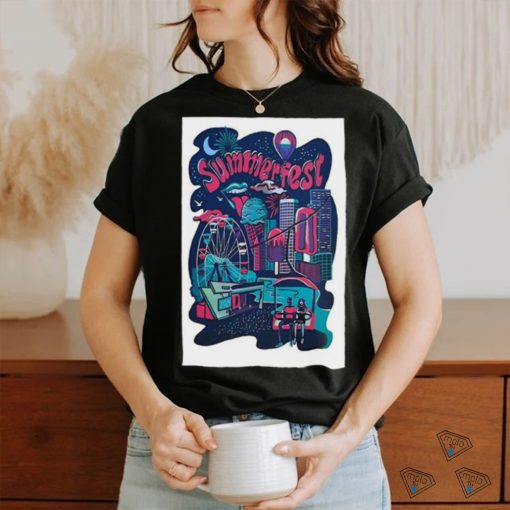 Summer Fest Milwaukee Wisconsin June 20 22 2024 Poster shirt