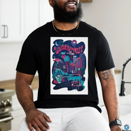 Summer Fest Milwaukee Wisconsin June 20 22 2024 Poster shirt