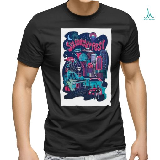 Summer Fest Milwaukee Wisconsin June 20 22 2024 Poster shirt