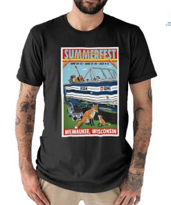 SummerFest June 20 22 2024 Milwaukee WI Poster Shirt